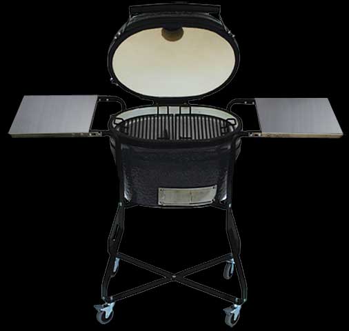 Oval Jr with Stainless Side Shelves