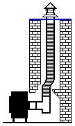 Tee Chimney Liner Diagram
