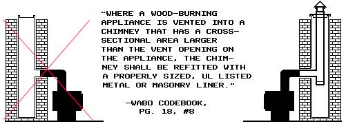 Oversize Chimney Diagram