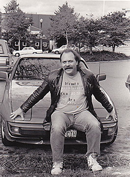 Joe Getgen and his Porsche