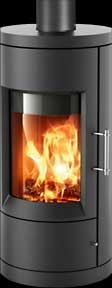 Hearthstone Bari Wood Stove, Black