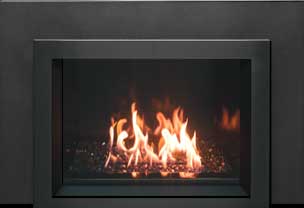 Pacific Energy Tofino i20 Gas Insert with Glass Fire burner