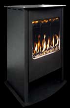 Solas ONE6-FS Gas Stove, All Black