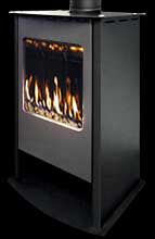 Solas ONE6-FS Gas Stove, Black/Gray